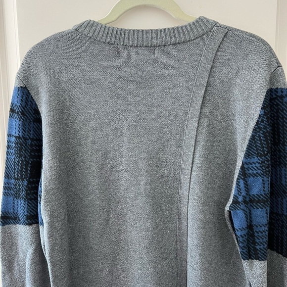 Thakoon Addition Plaid Combo Sweater Dress - Picture 9 of 16